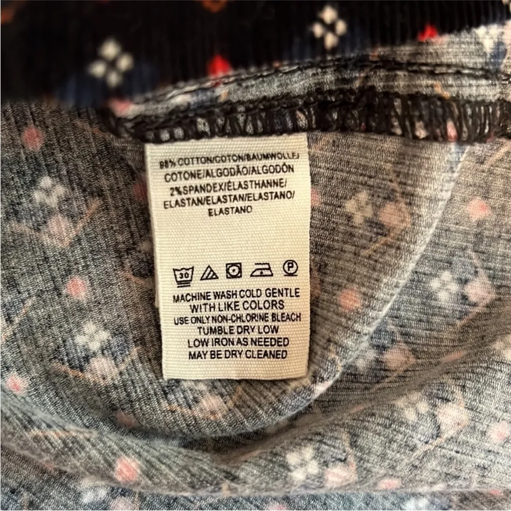 Free people We The Free Joanie corduroy navy mini skirt size 24 = 00 or XXS - Image 8