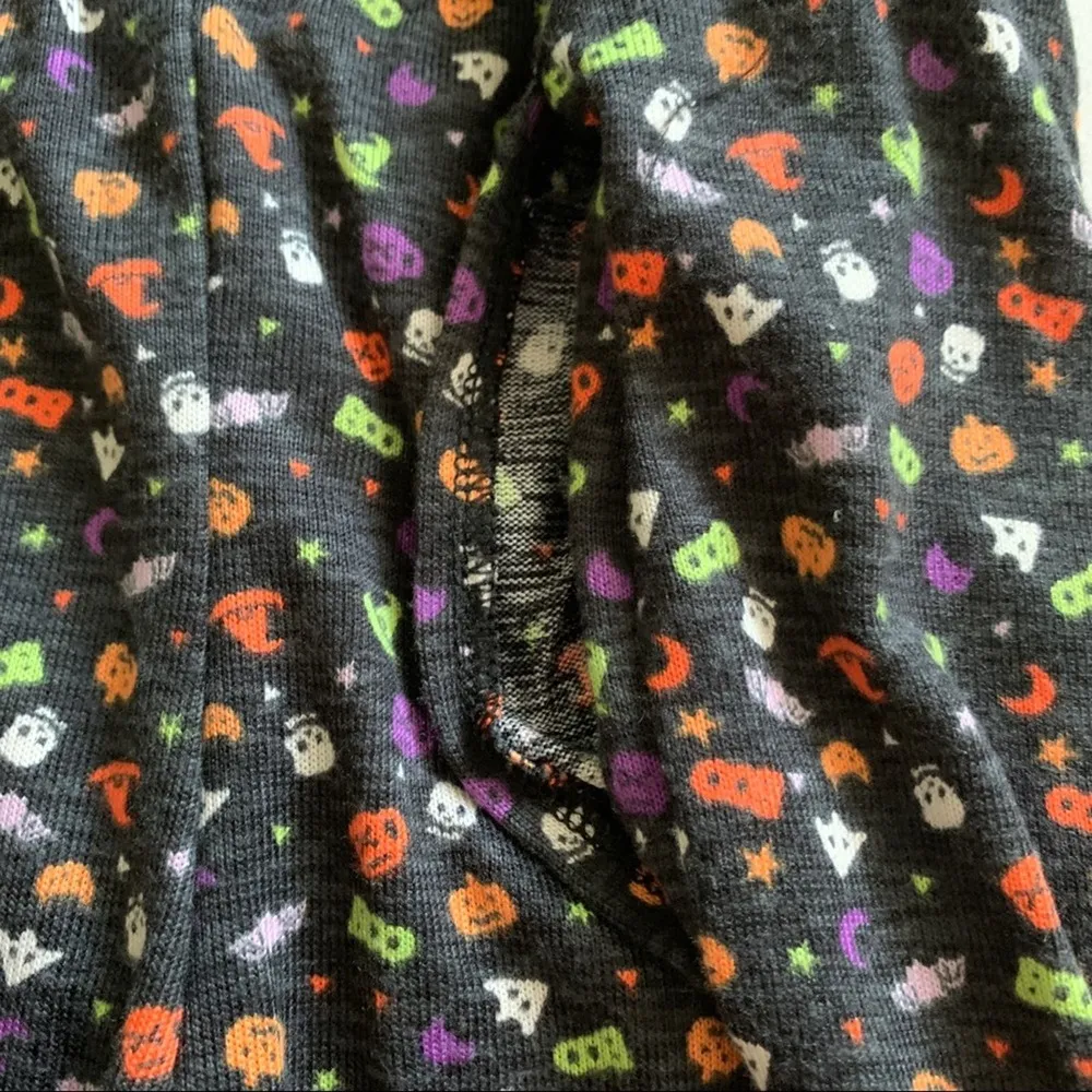 PJ Set Nightmare Before Coffee Halloween Super Soft Two Piece PJ Set Size Medium - Image 13
