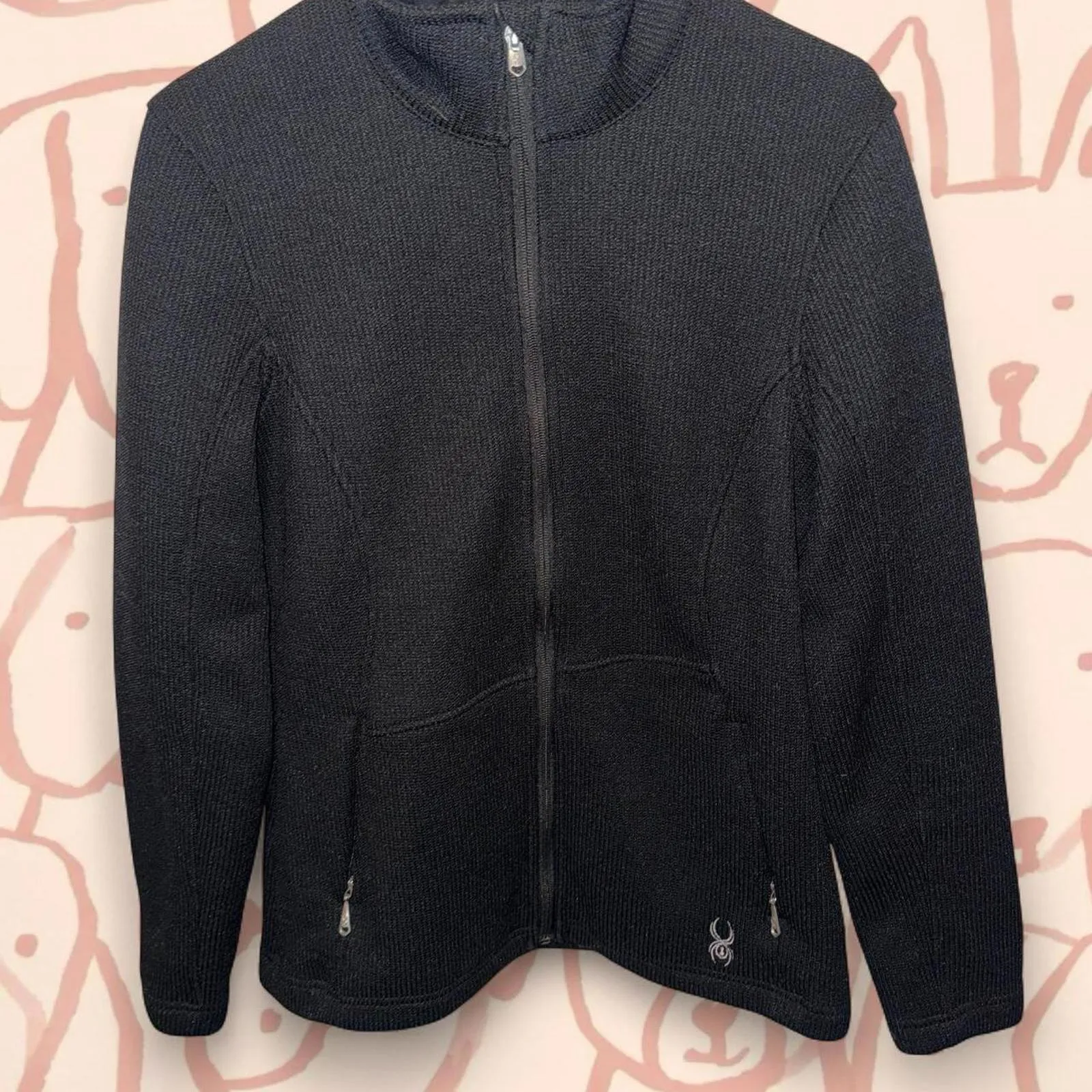 Spyder women's full zip fleece jacket - Image 2