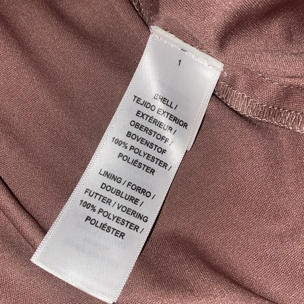 Aidan Mattox 8 Illusion Beaded Dress Dull Purple Sequin Embellished Midi Dress - Image 10