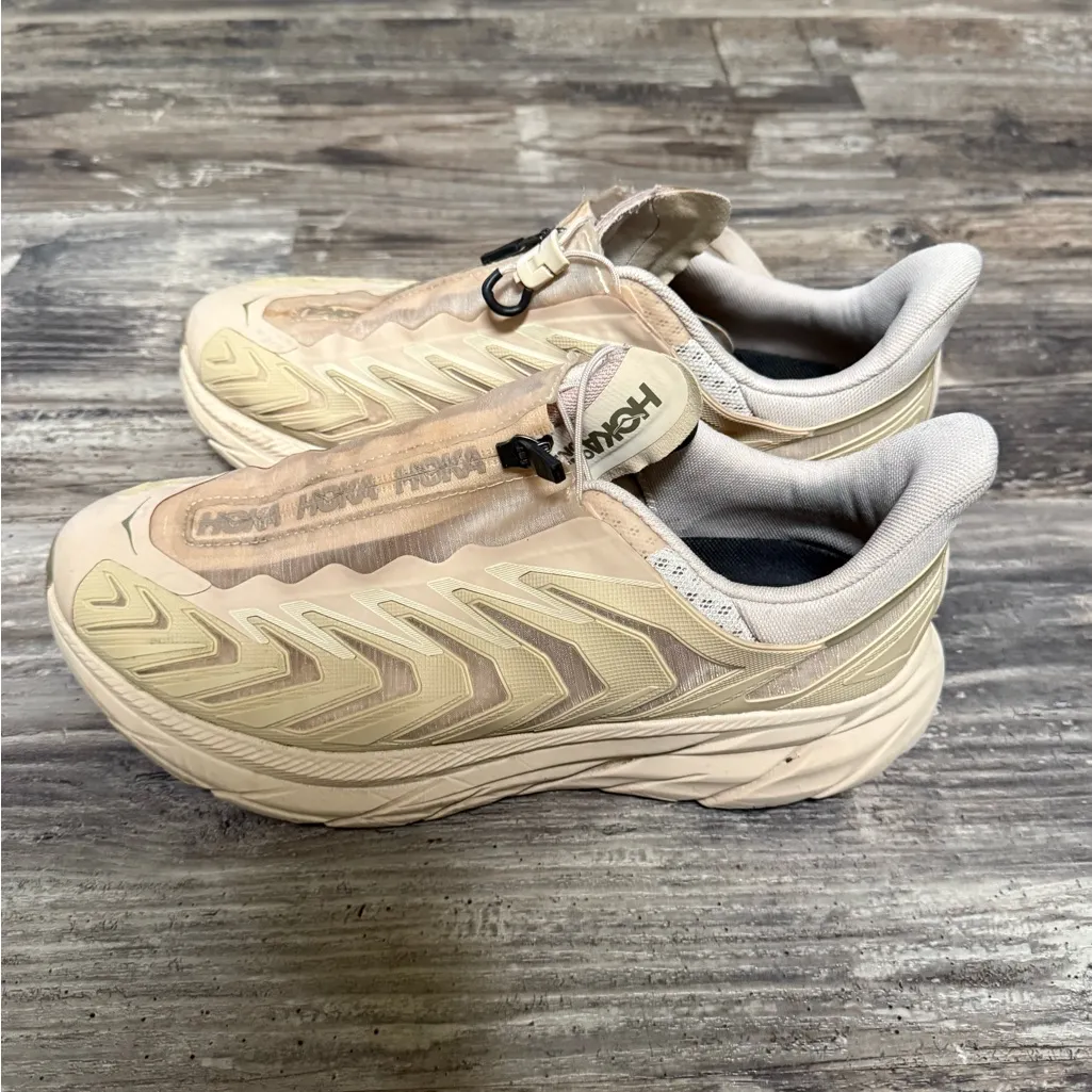 Hoka Cream Color Women Slip - Image 8