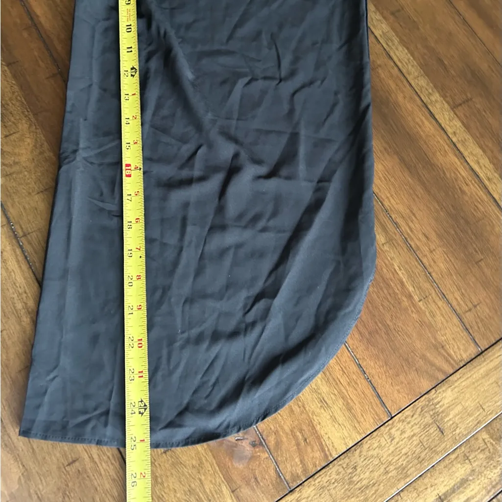 Halara Black Breezeful High Waisted Crossover Side Pocket Resort Pants Large NEW - Image 9