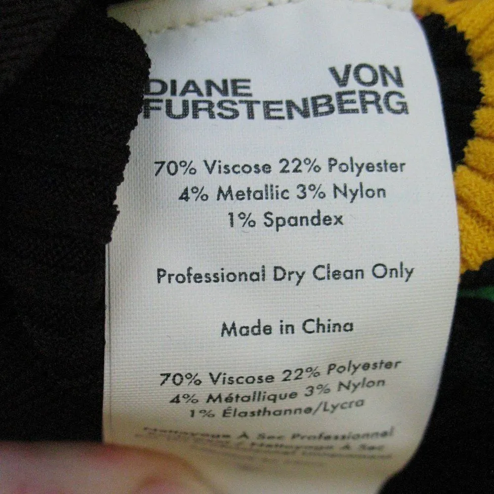 NWOT Diane Von Furstenberg  Rib Knit Body Con Dress - Image 9