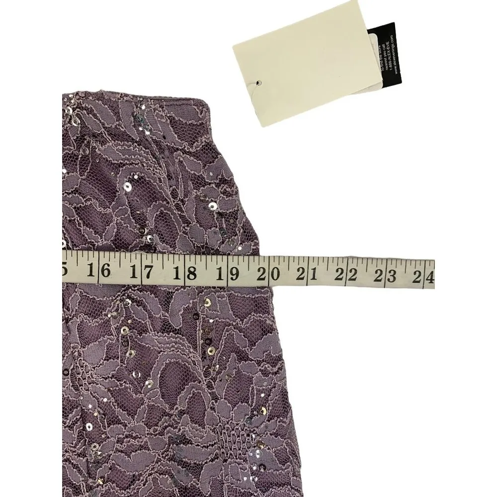 Alex Evenings Women's Dusty Orchid Elegant 3- Piece Skirt Set - Image 16