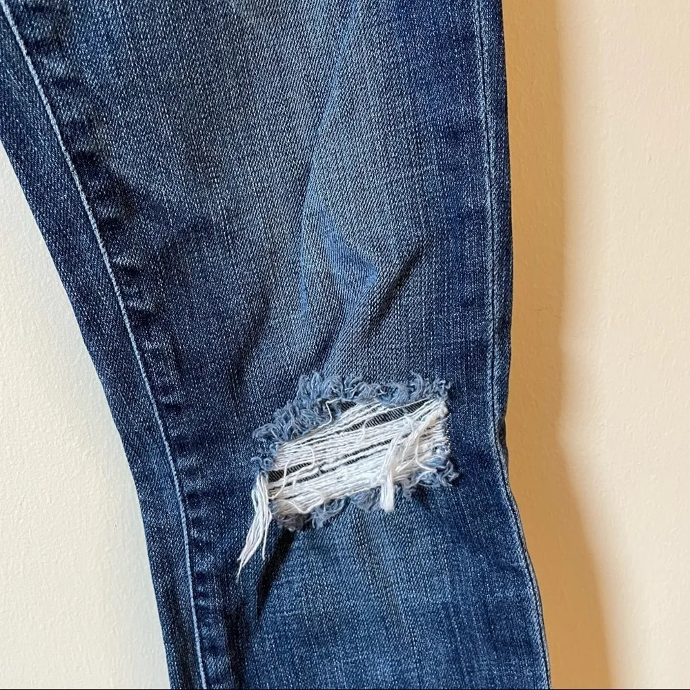 AG Adriano Goldschmied stilt cigarette leg cotton women’s denim jeans dark wash - Image 3