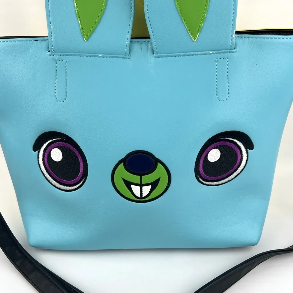 Disney Loungefly Ducky Bunny Toy Story 4 Purse Tote 14"x10"x5.5" Removable Strap - Image 4