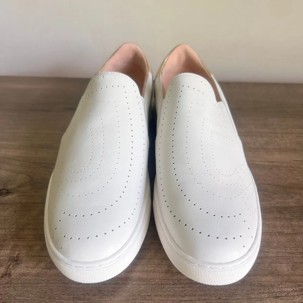 Kate Spade Women’s Azores Perforated Leather Slip On Shoe Size 9 #265 - Image 3