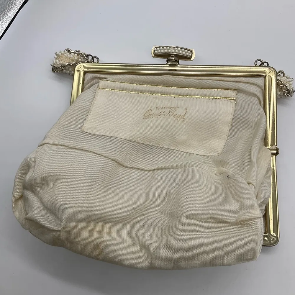 VINTAGE CORDÉ BEADS HANDBAG - Image 9