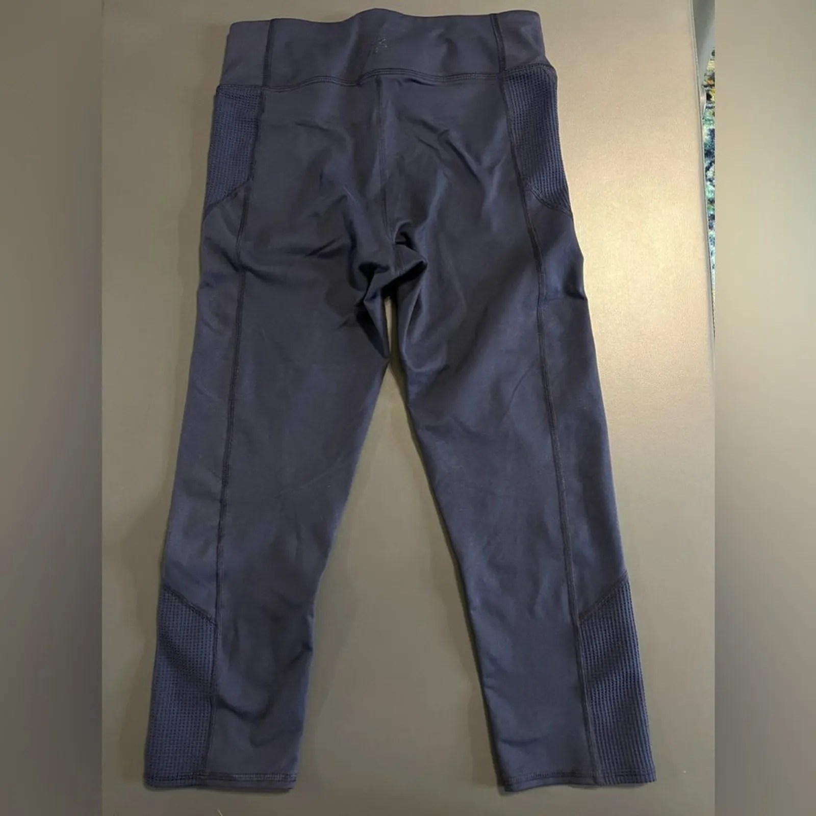 Splendid Cropped Leggings Academy Navy  Sz Small - Image 3