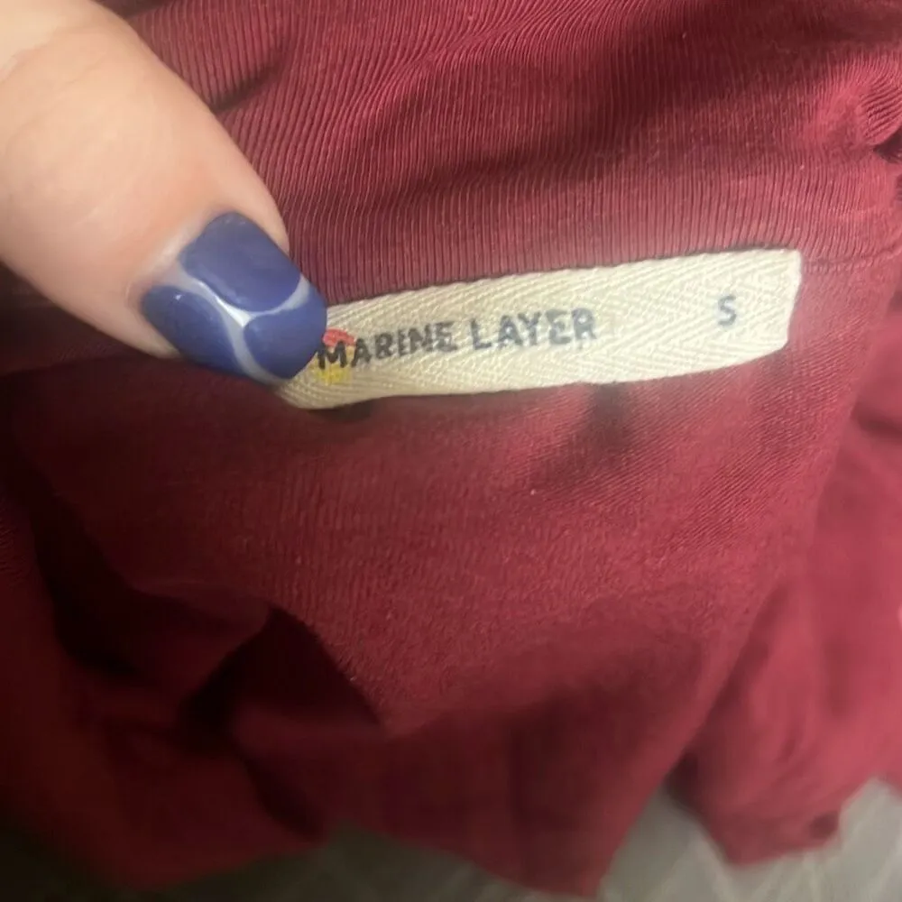 ✨MARINE LAYER Women's Classic PJ Sz Small Top✨ - Image 9