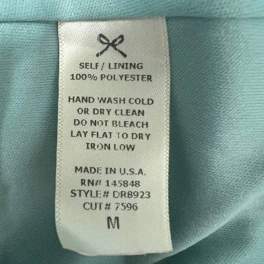 Everly Womens Mini Dress Medium Floral Fairy Cottagecore Romantic Coquette Beach - Image 8