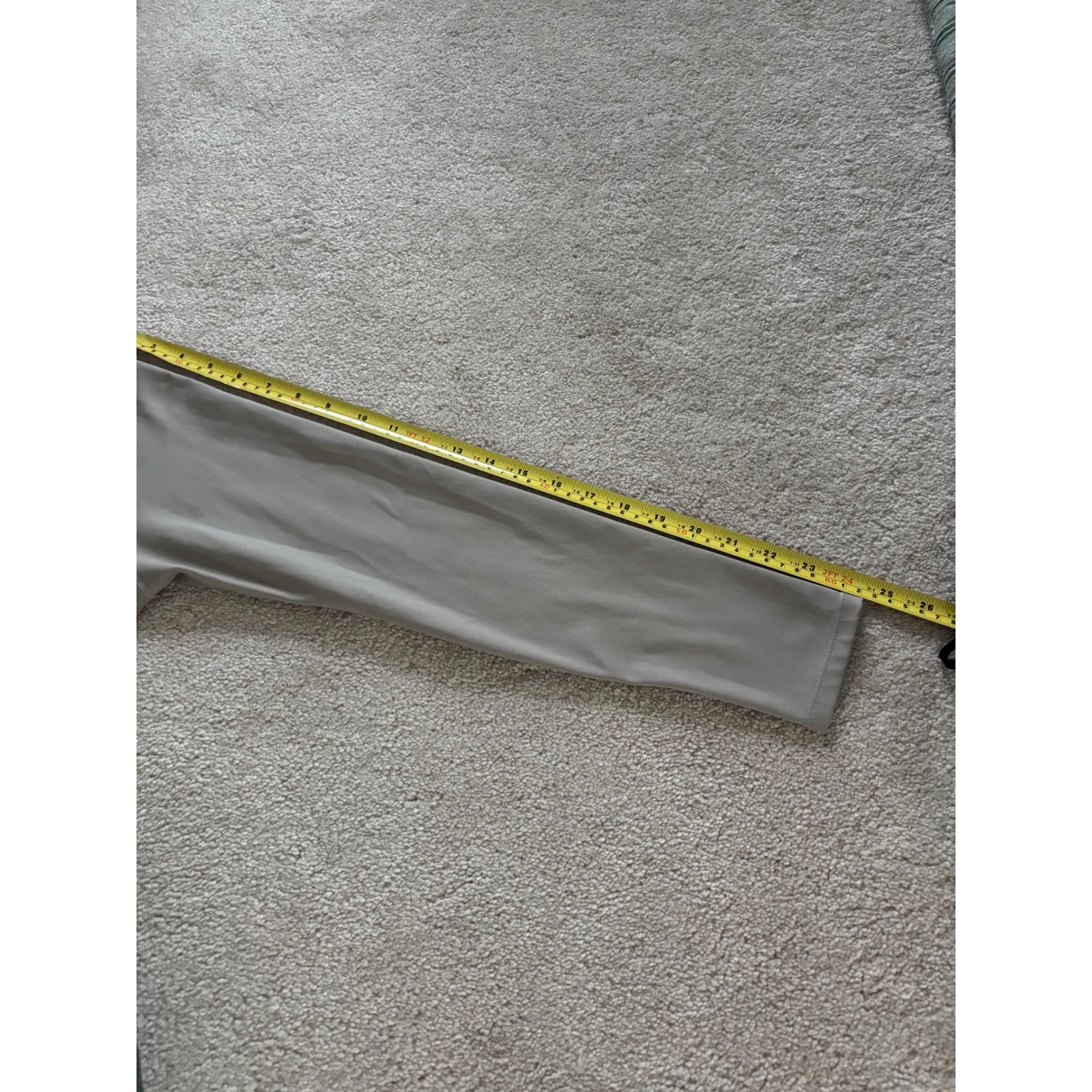 AYBL Long Sleeve Cropped Athletic Workout Top Neutral Taupe - Image 10