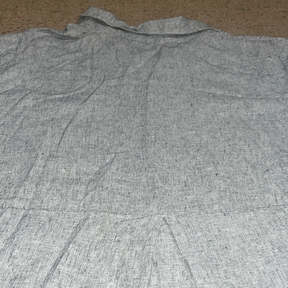 Cut Loose Easy Shirt Linen Cotton‎ Large Black - Image 9