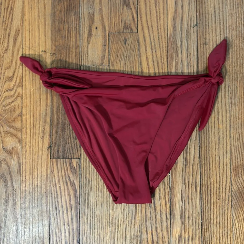 Andie The Mandalay Bikini Set Swimsuit Crimson Red Size‎ Small NWT - Image 10