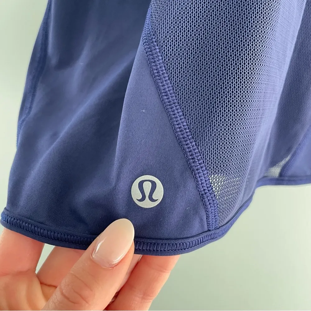 Lululemon Mesh Detail Tank Top Navy 6 - Image 8
