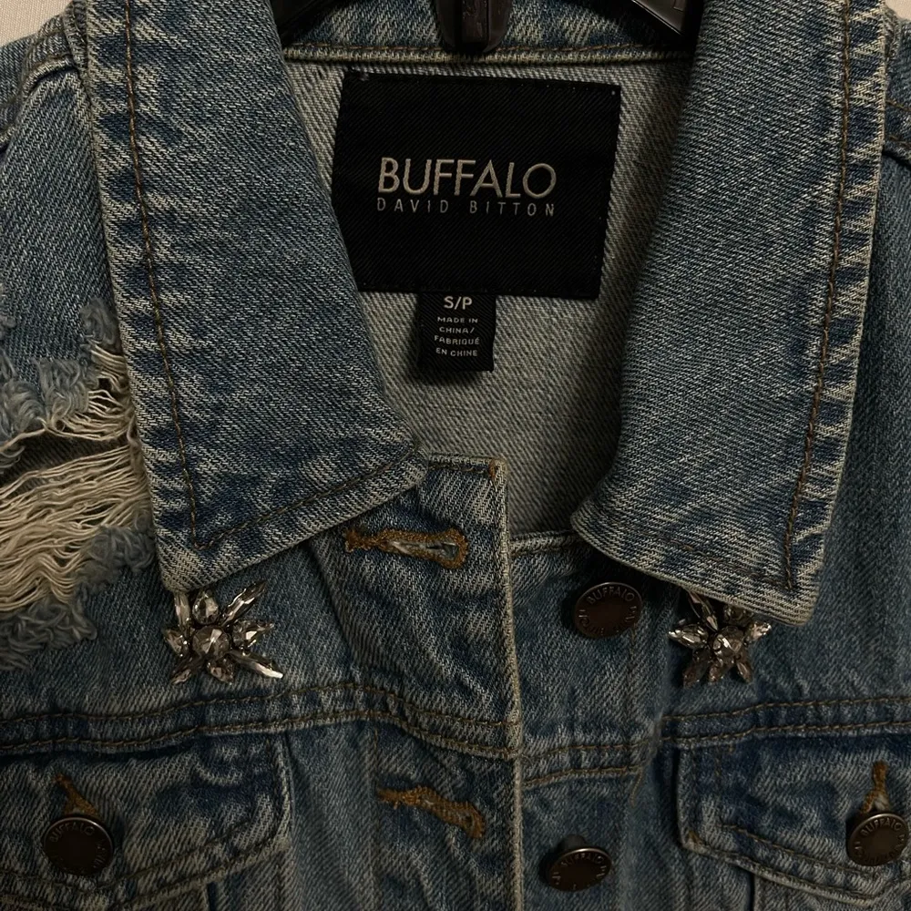 Buffalo David Bitton  rhinestone denim jacket - Image 2