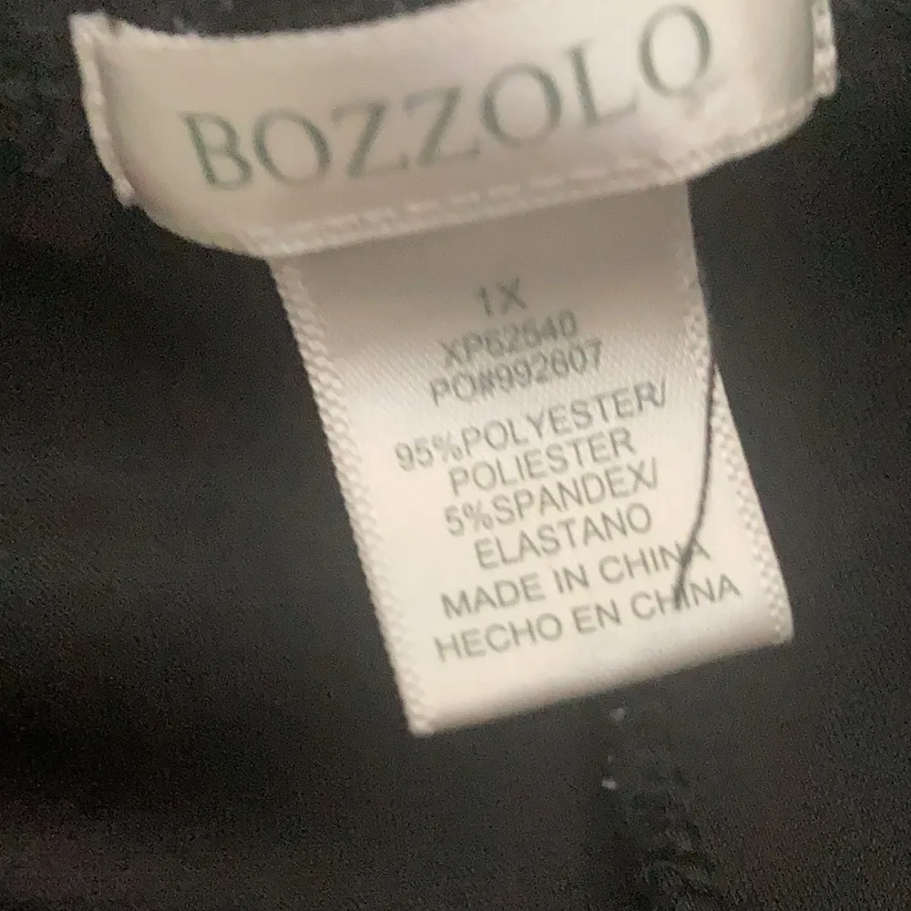 FINAL MARKDOWN Bozzolo ladies stretch velvet shorts 1x - Image 3