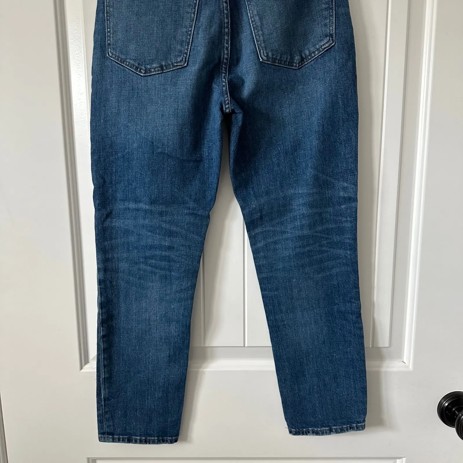 Madewell High Rise Slim Crop Boyjean‎ Jeans Medium Wash Size 26 - Image 6