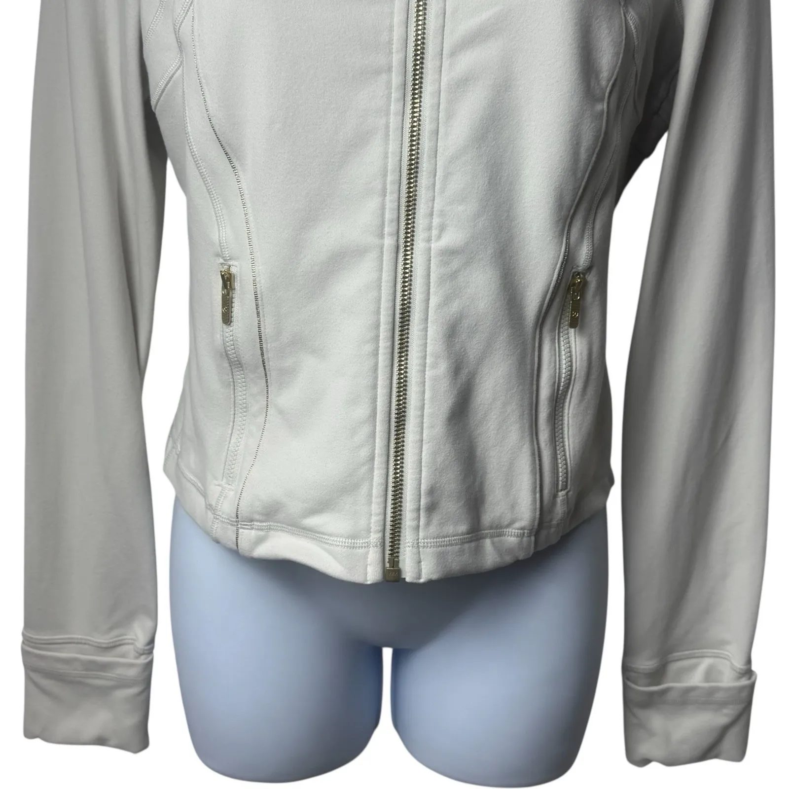 Lululemon Define Jacket Luon Sparkle Bone Athletic Comfort Stretch Gym 8 - Image 7
