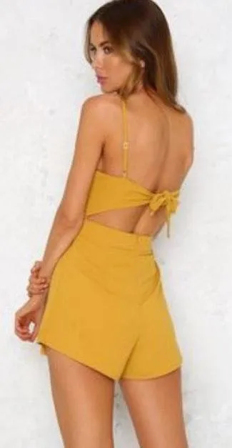 Margaritaville Romper Mustard - Image 3