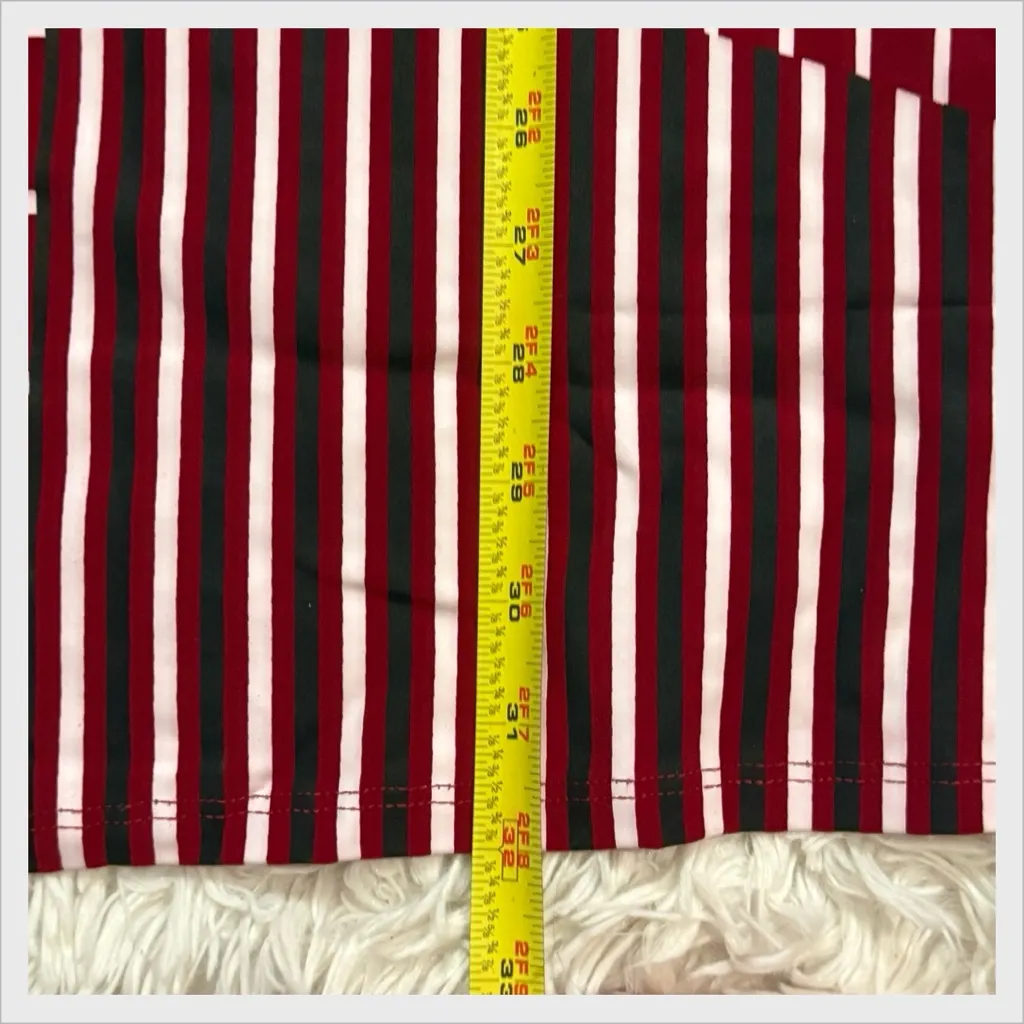 🏷️NWT Alabama Crimson Tide Missy Stripe 3/4 - Image 8