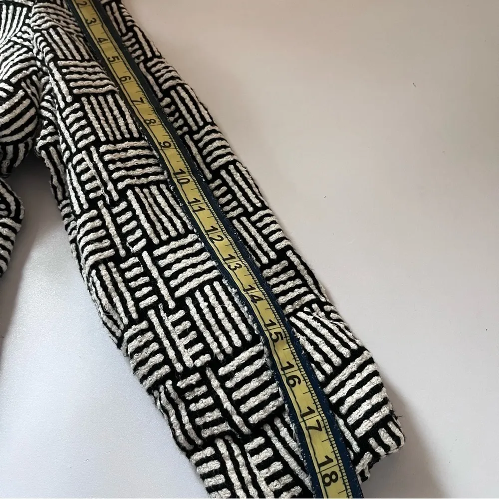 Vintage Weathervane Suit Coat Blazer Jacket Black White XL X - Image 9