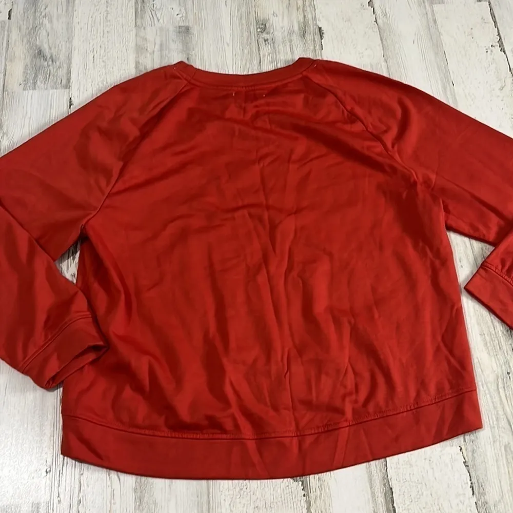 Rae Dunn Pumpkin Spice Light Weight Sweatshirt Size L - Image 4