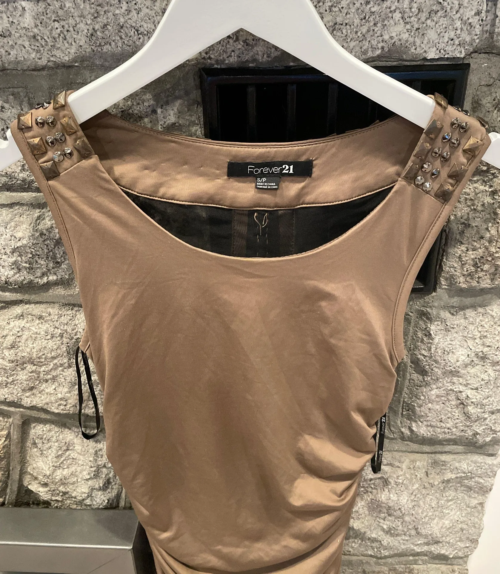 Rose Rouched Mini Dress - Image 3