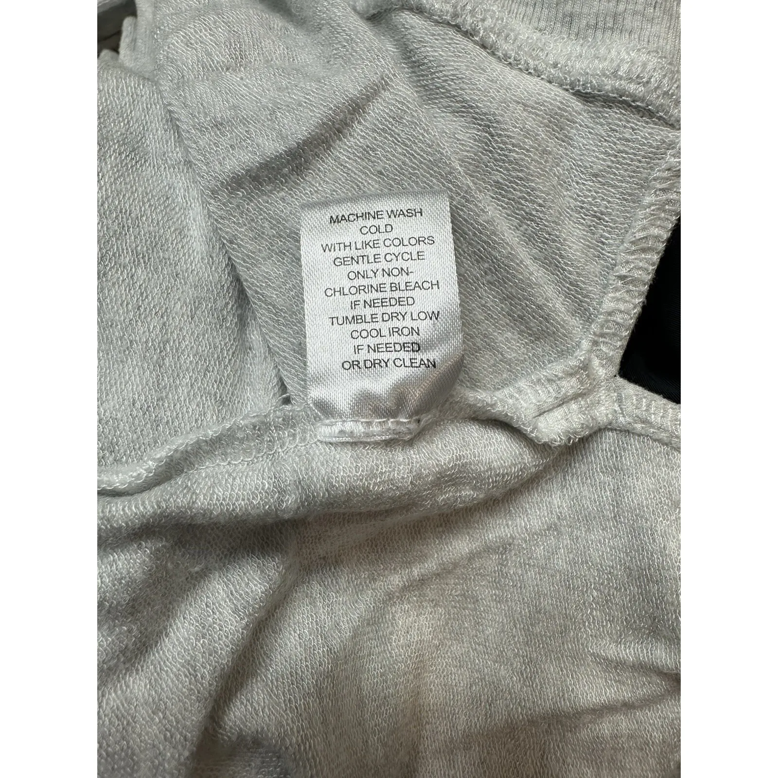 Workshop Republic Gray Modal Blend Pullover Top‎ L Long Sleeve Lightweight Soft Size L - Image 5