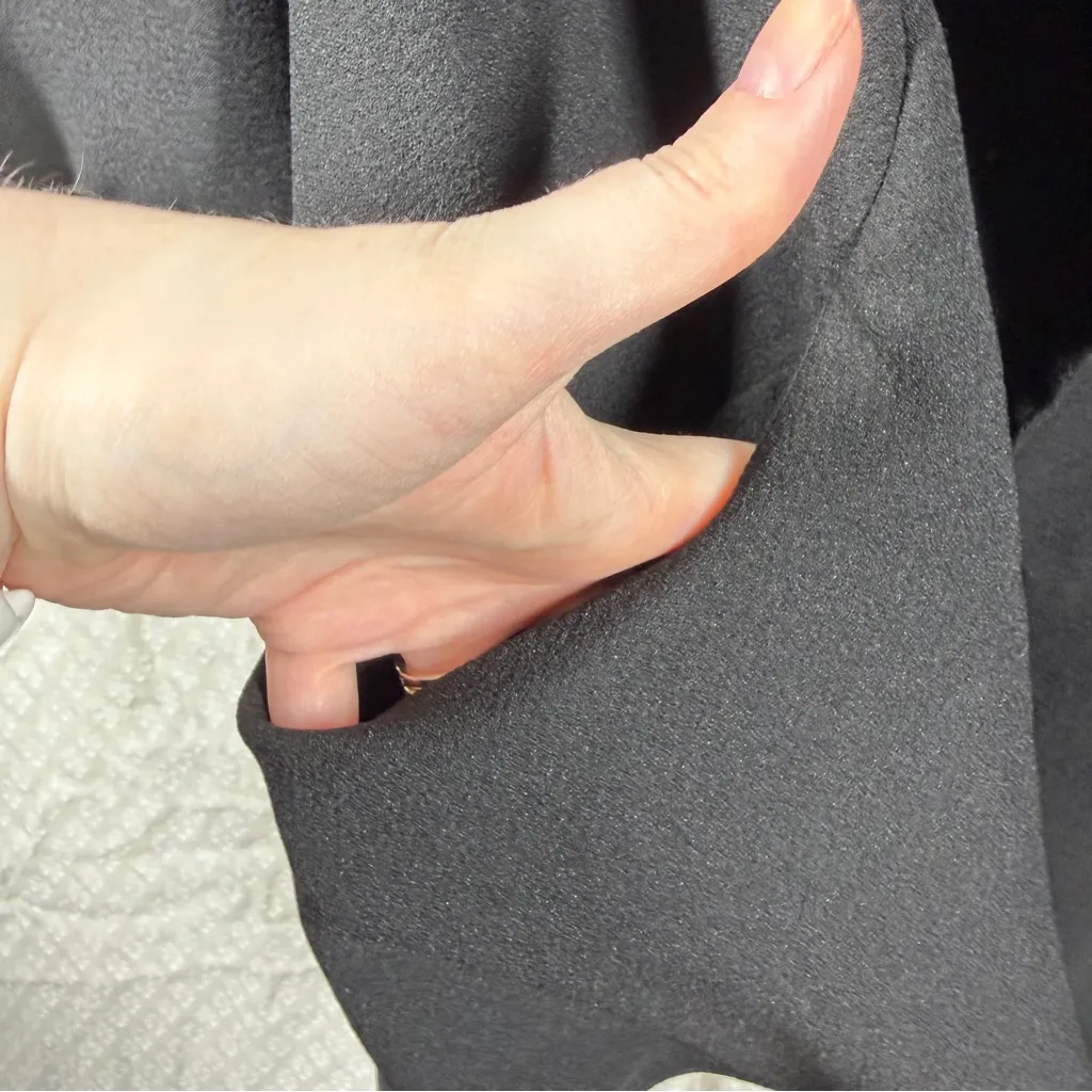 Aritzia Wilfred Black Open Front North Blazer - Image 4