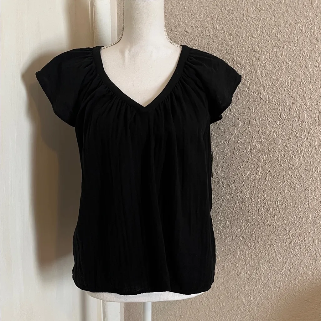 Old Navy NWT Crinkle Gauze Blouse - Image 3