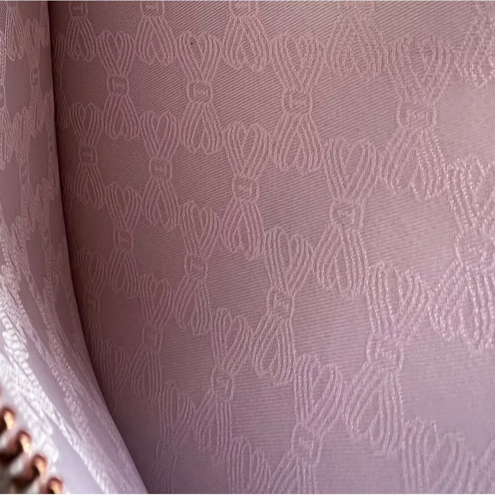 TED BAKER LONDON pink knot bow pouch - Image 10