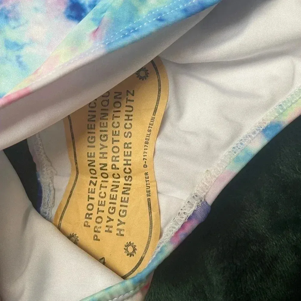 Swimsuits for All Swim Shorts Chlorine XXL 22 Lot Tie Dye NWOT Plus Size #201‎ Black - Image 2