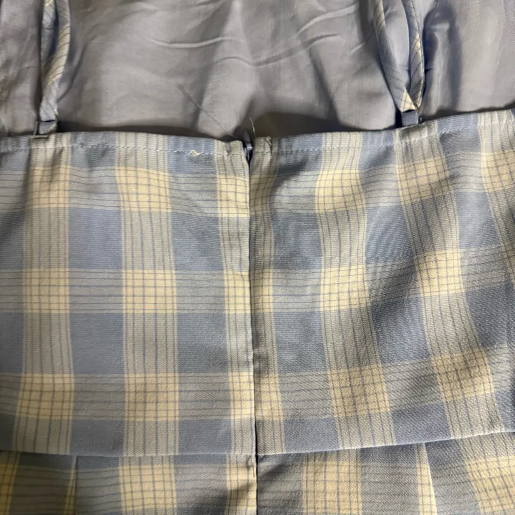 🌟NWT Blue Checkered Dress - Image 8