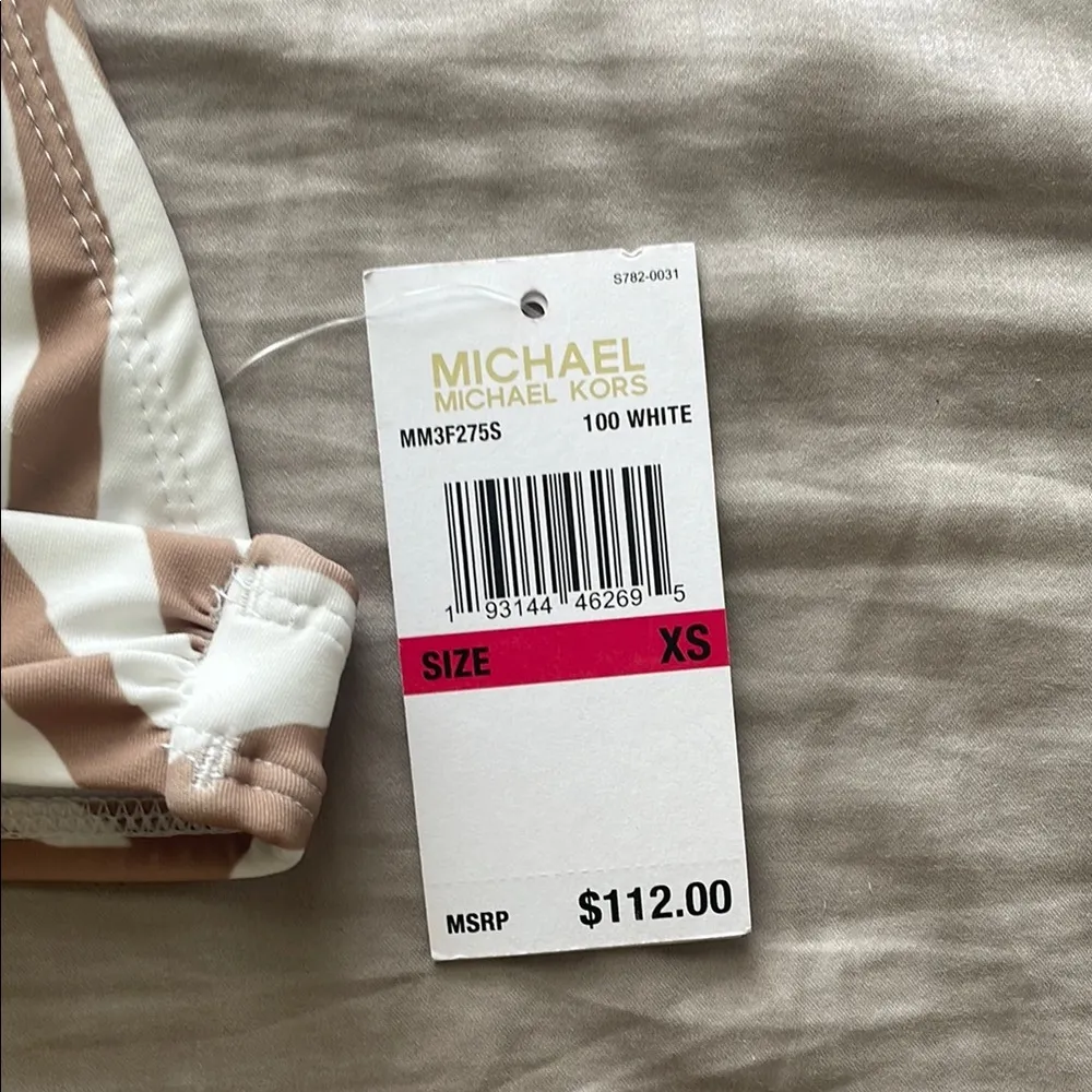 Michael‎ Kors NWT Halter 2 Piece Bikini Set size x-small - Image 7