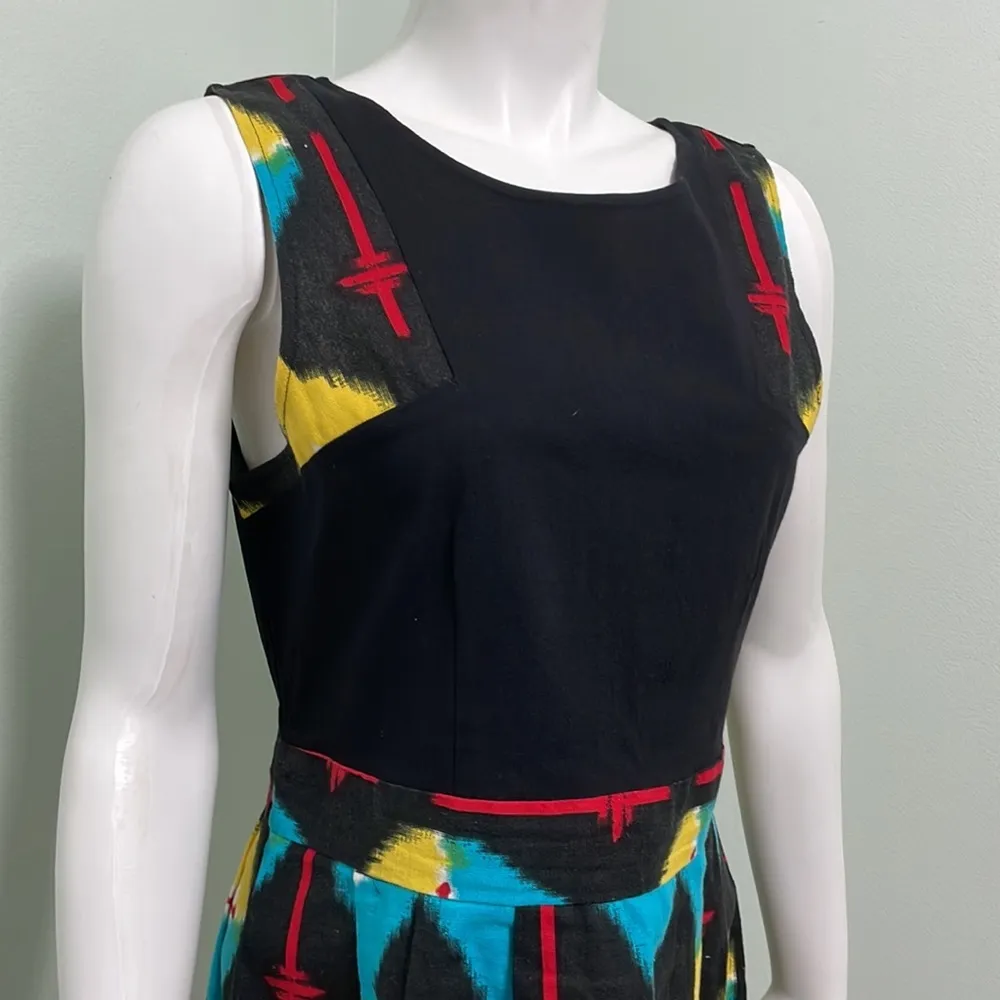 Staring At Stars Ikat Print Fit & Flare Dress - Image 4