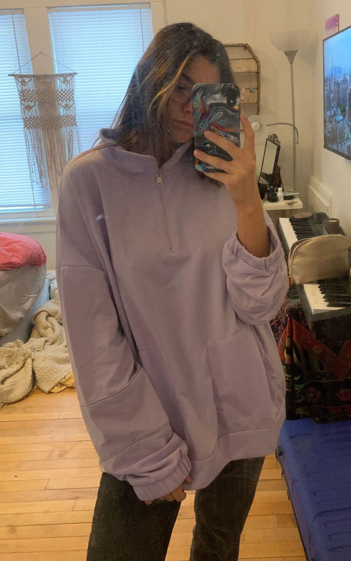 Zaful Quarter Zip Pullover - Image 2