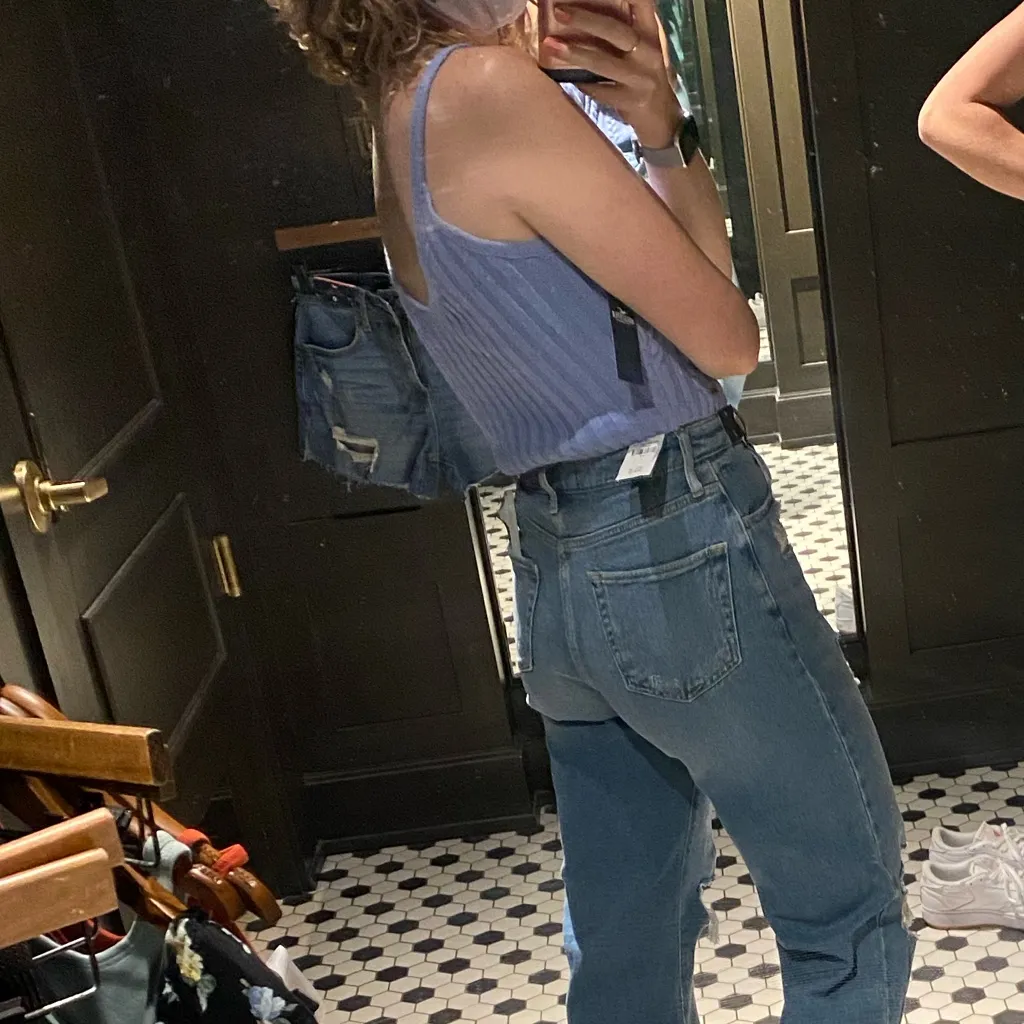 Hollister Periwinkle Sweater Tank - Image 5