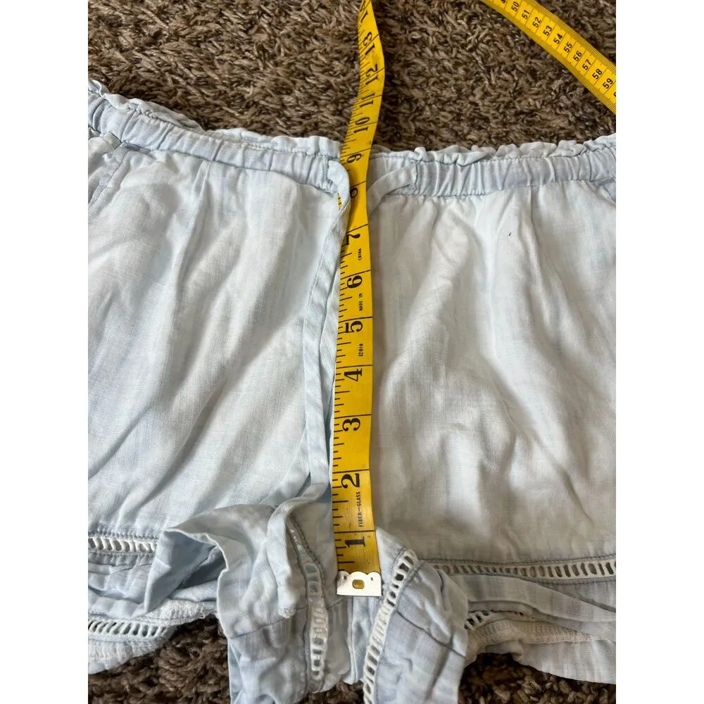 Bella Dahl 100% Lyocell Blue Pull On Shorts Womens Sz S Comfortable Soft - Image 8