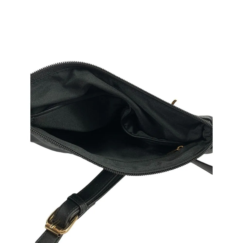Dressbarn Women's Black & Gold Purse - Image 6