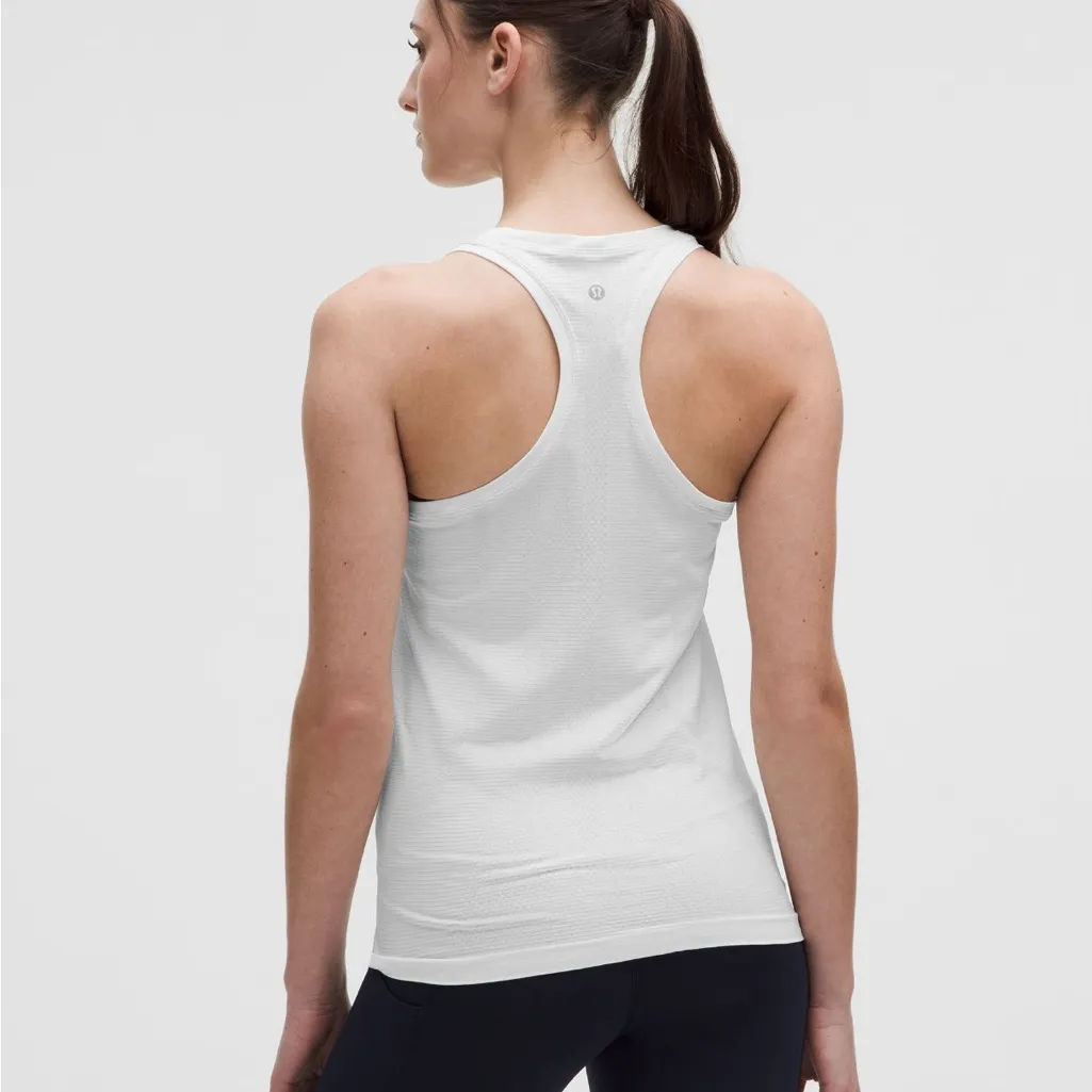 Lululemon White Swiftly Tech Racerback Tank - Image 2