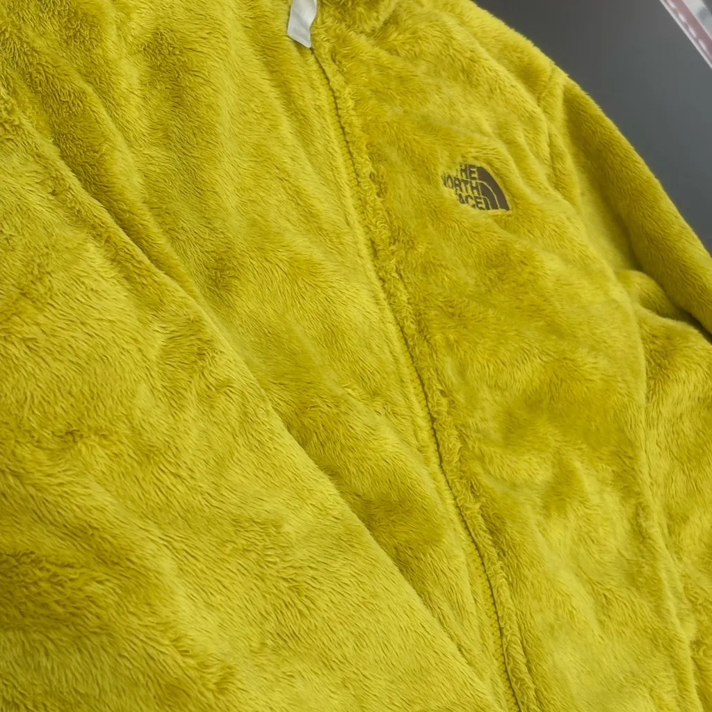 The North Face Vibrant Soft Yellow Oslo Fleece Jacket L - Image 8