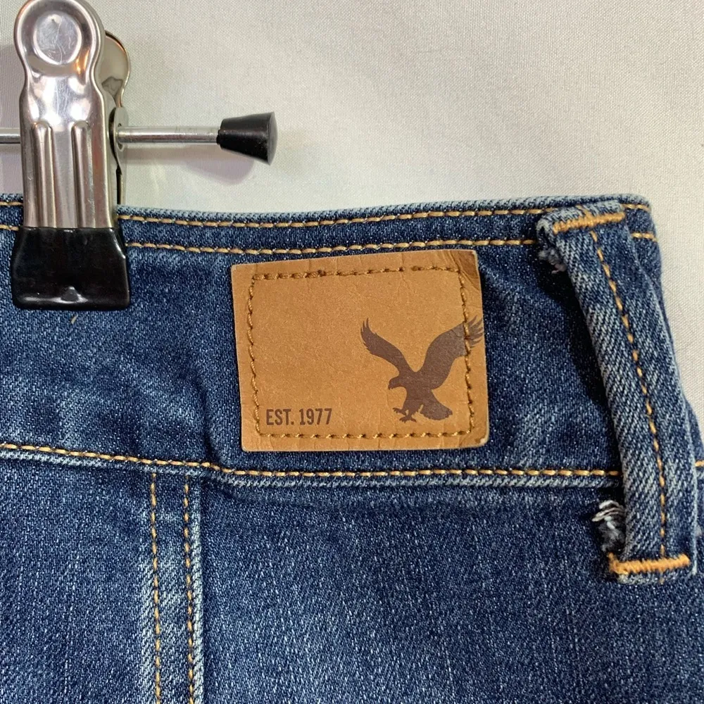 American Eagle denim, button down, mini skirt size 6 - Image 8