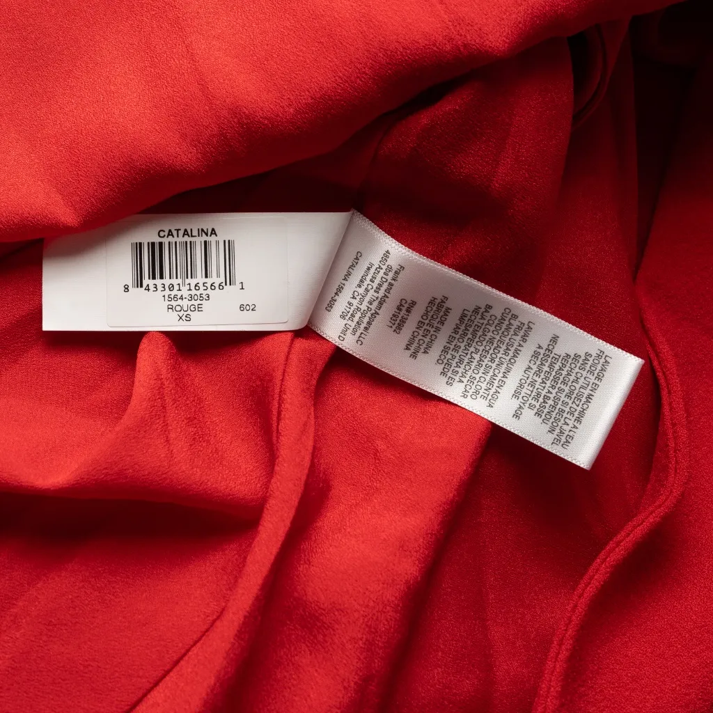 Dress The Population | New! Catalina Dress In Rouge - Image 7