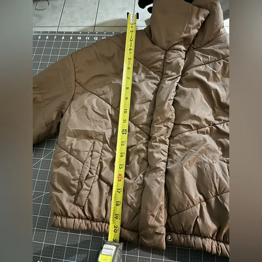 Brown Puffer Jacket - Image 5