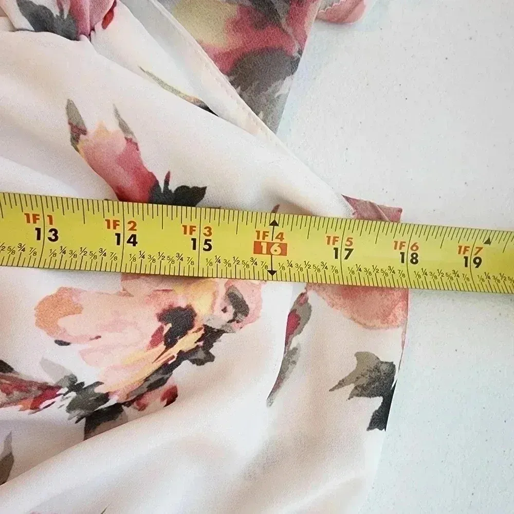 White House Black Market Off-the-Shoulder Floral Maxi Dress size S - Image 8