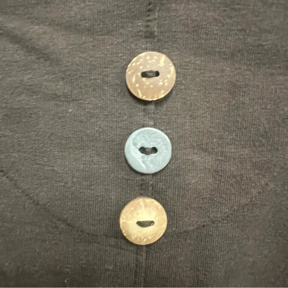 Lifestyle Brown Button Jacket Blazer Lots of Stretch Size XL - Image 6