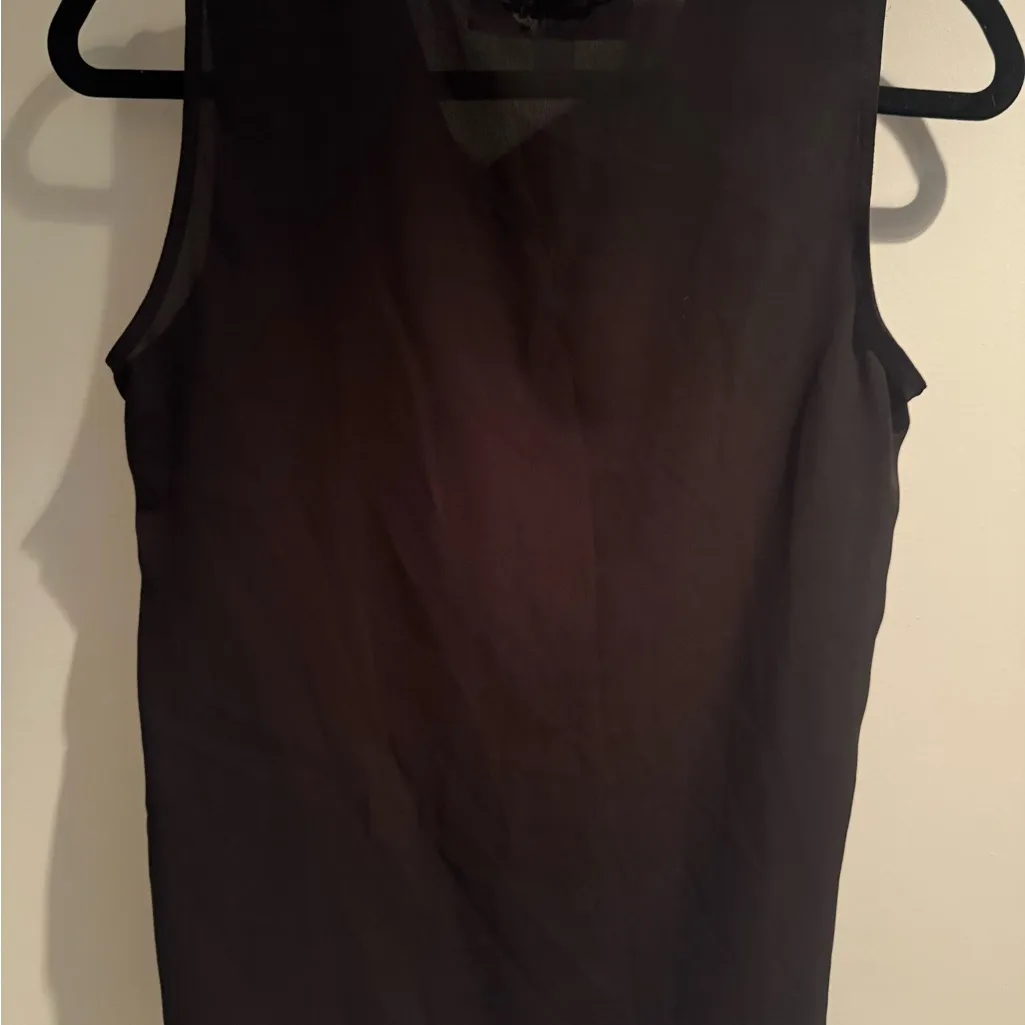 Karl Lagerfeld Black Studded Blouse - Image 3