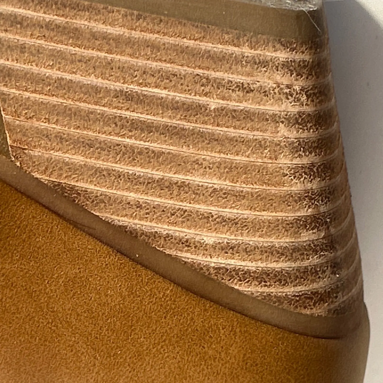 Dolce Vita Kirby Tan Perforated Ankle Boots Women's Size 9 Stacked Heel Brown - Image 7