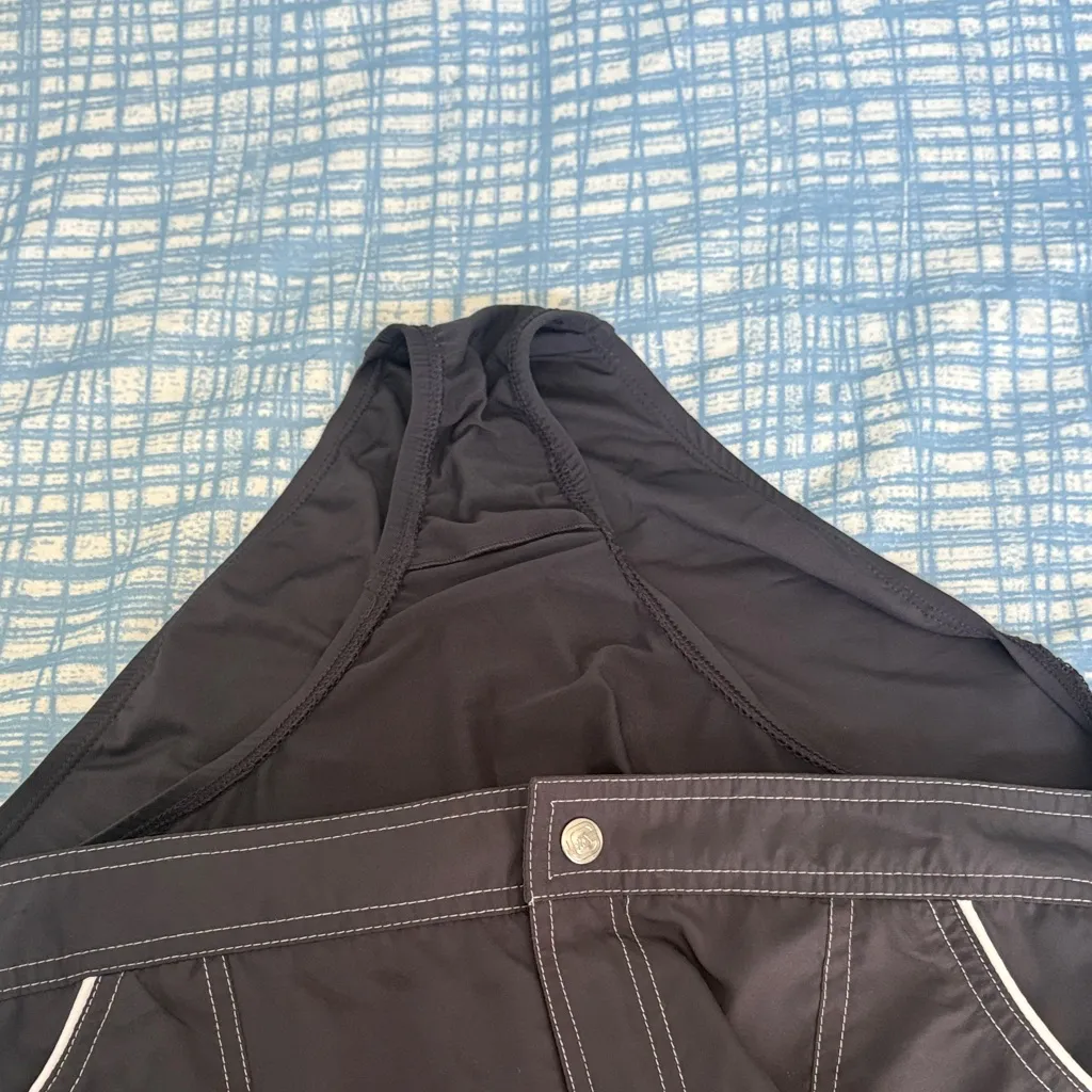 NWT Free Country Dark Grey Women's Swim Shorts with pockets - Image 13